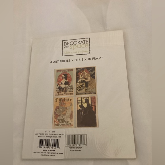 4 art prints fits 8 by 10 inches frame Exposition and others - Picture 3 of 3